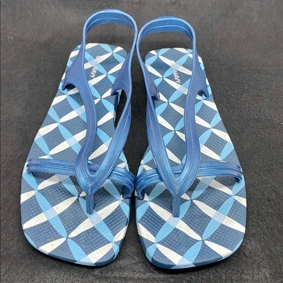 Old Navy Shoes Old Navy Womens Blue Plastic Sandals Poshmark